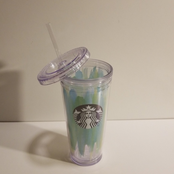 Starbucks blue tumbler 20oz Double wall! - Picture 6 of 8